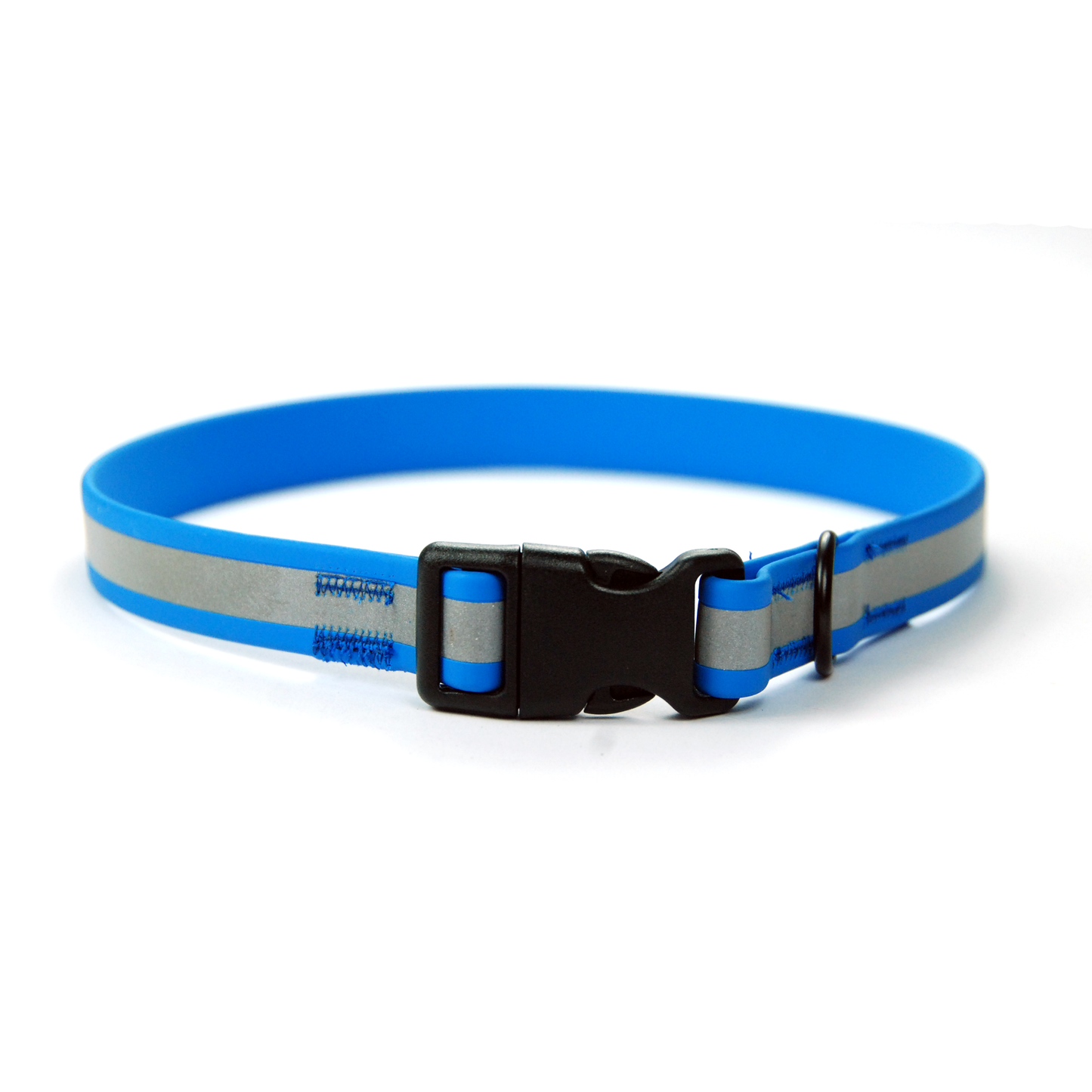 Collare per cani fisso in Biothane® con Striscia Riflettente 3M - Connecto.dog