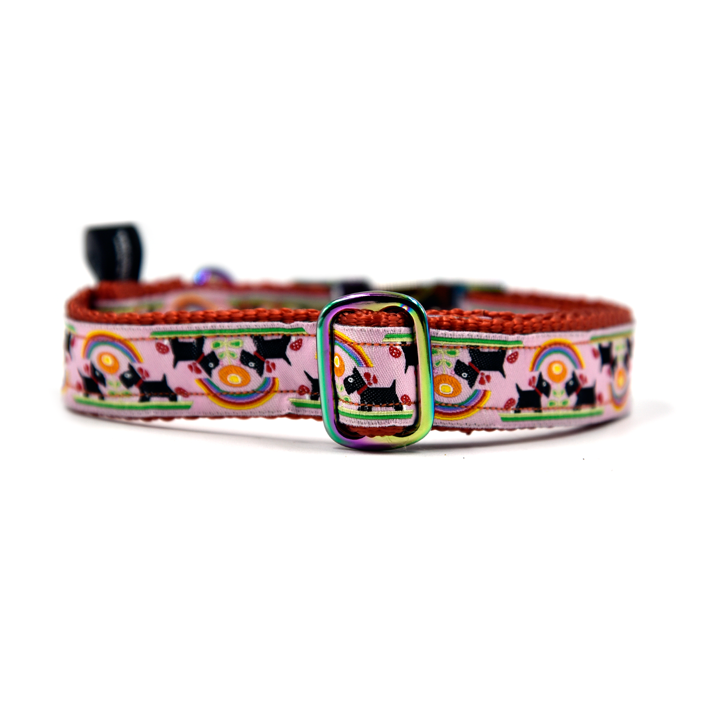 OhMyDog! Collare per cani Scotties Rainbow
