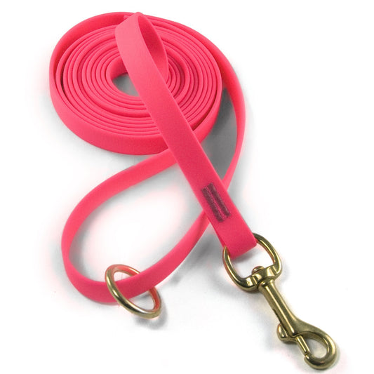 Guinzaglio per cani 3m Biothane - Fucsia - Connecto.dog