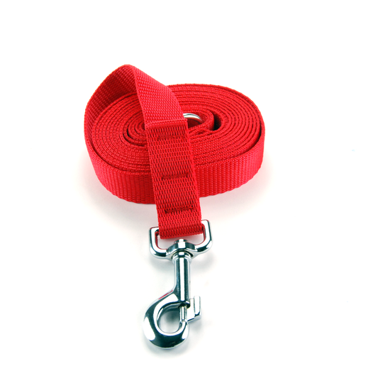 Guinzaglio per cani 3m x 25mm con doppio moschettone o singolo - Connecto.dog