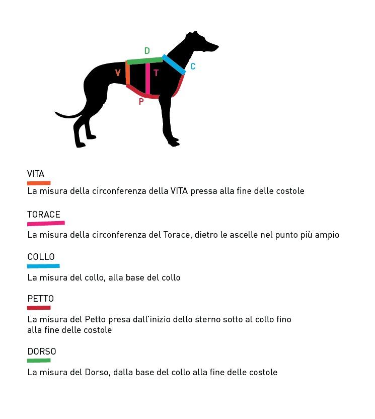 Pettorina ad H per cane Embrace Multicolore - Connecto.dog