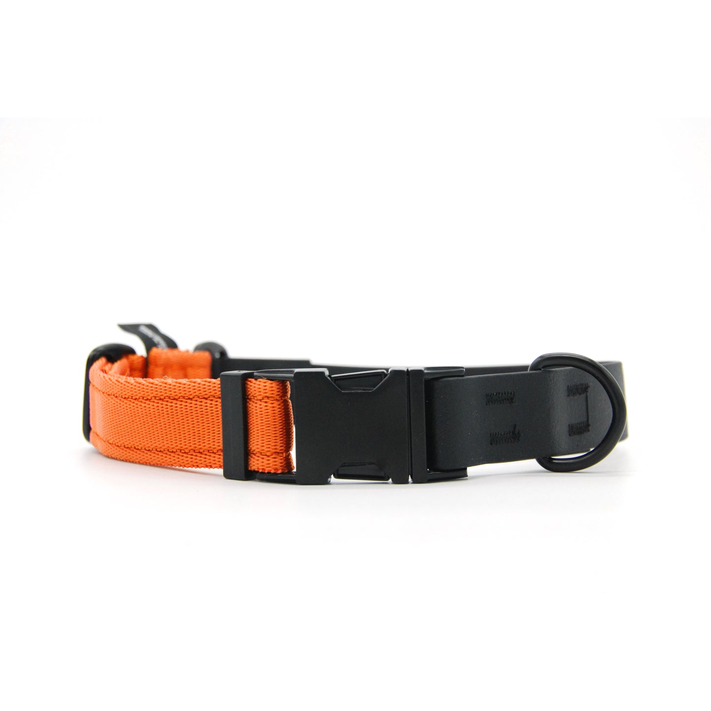 Carnival collare per cani regolabile in biothane nero e polipropilene - Connecto.dog