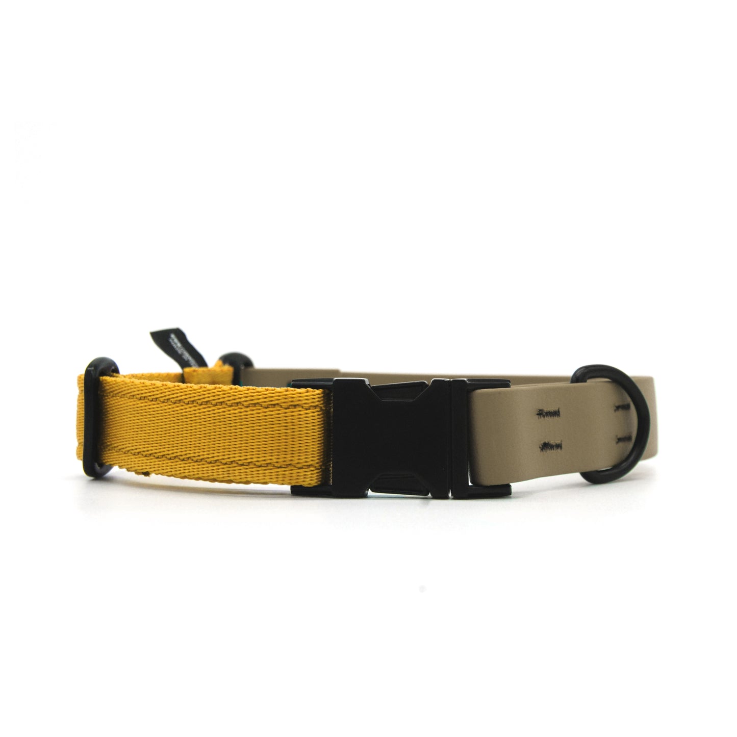 Carnival collare per cani regolabile in biothane Khaki e polipropilene - Connecto.dog