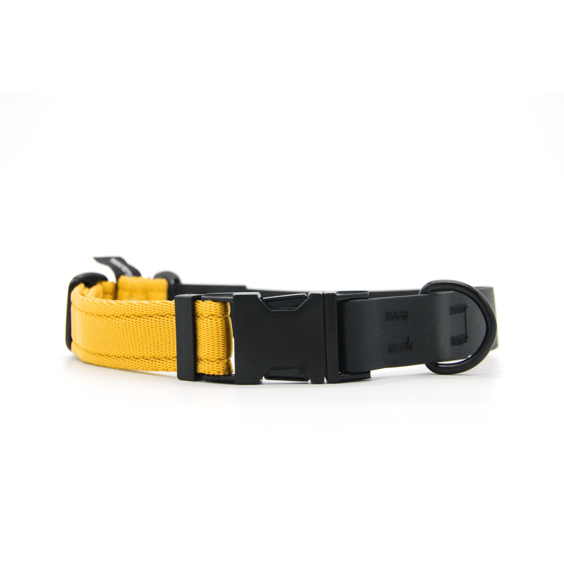 Carnival collare per cani regolabile in biothane nero e polipropilene - Connecto.dog
