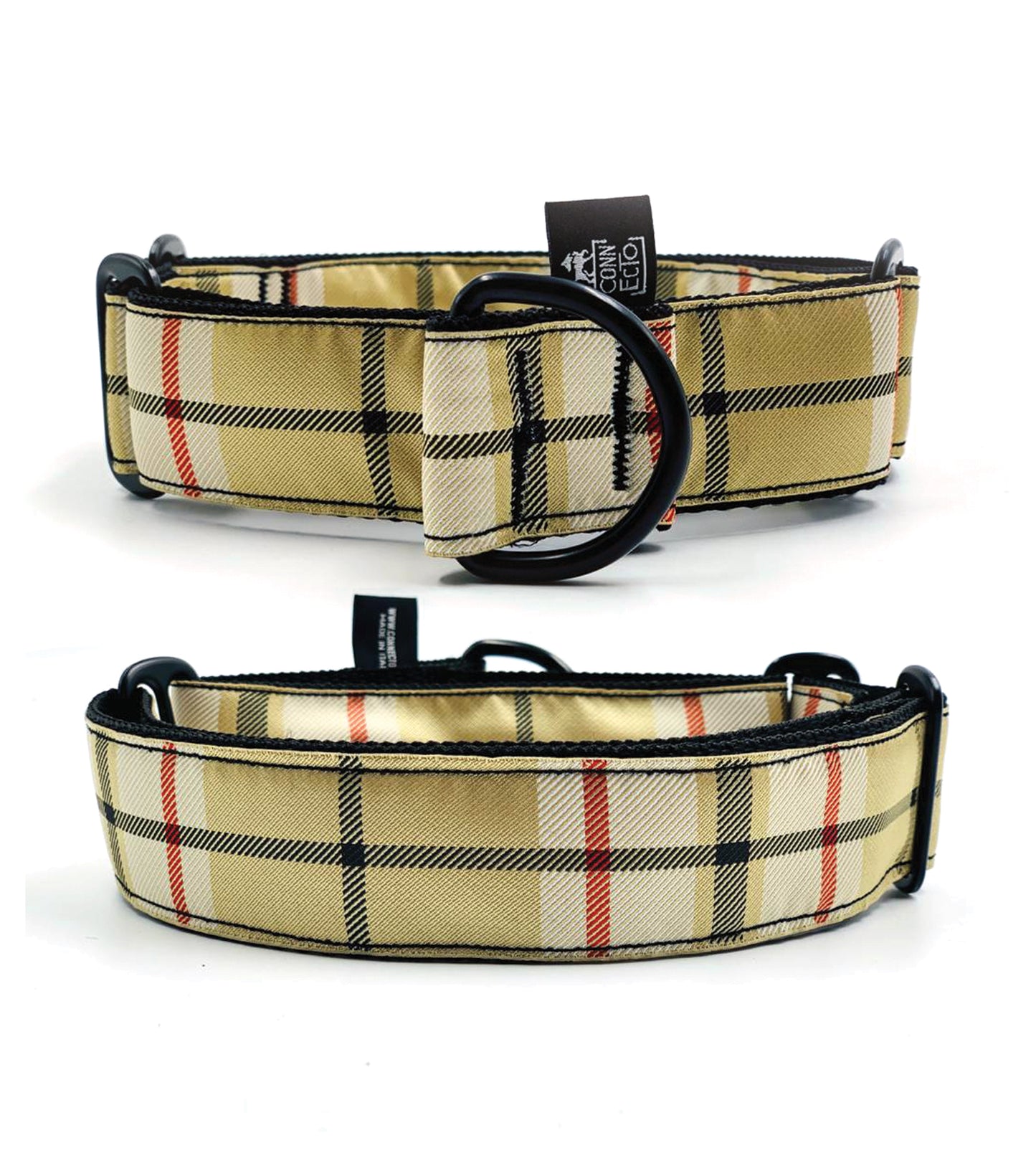 Collare martingala per levrieri jacquard - Connecto.dog