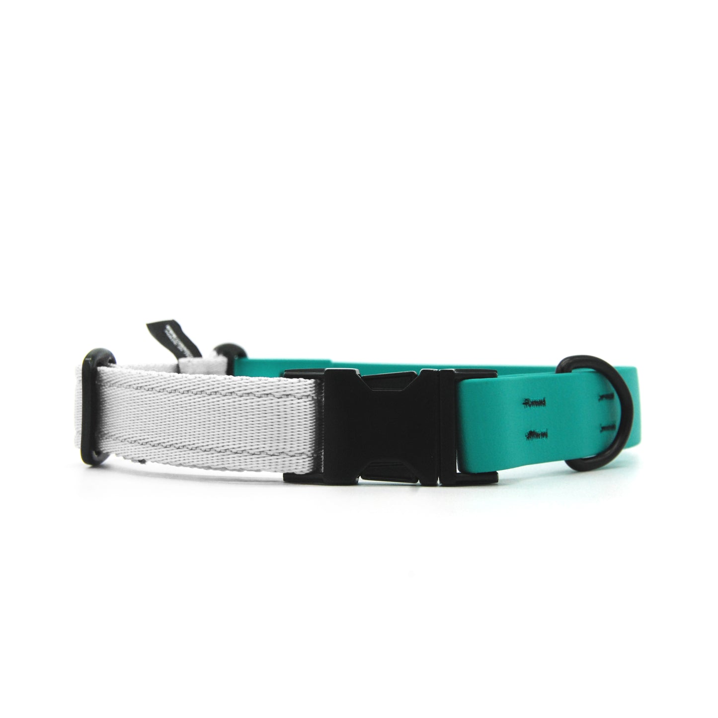 Carnival collare per cani regolabile in biothane Verde Smeraldo e polipropilene - Connecto.dog