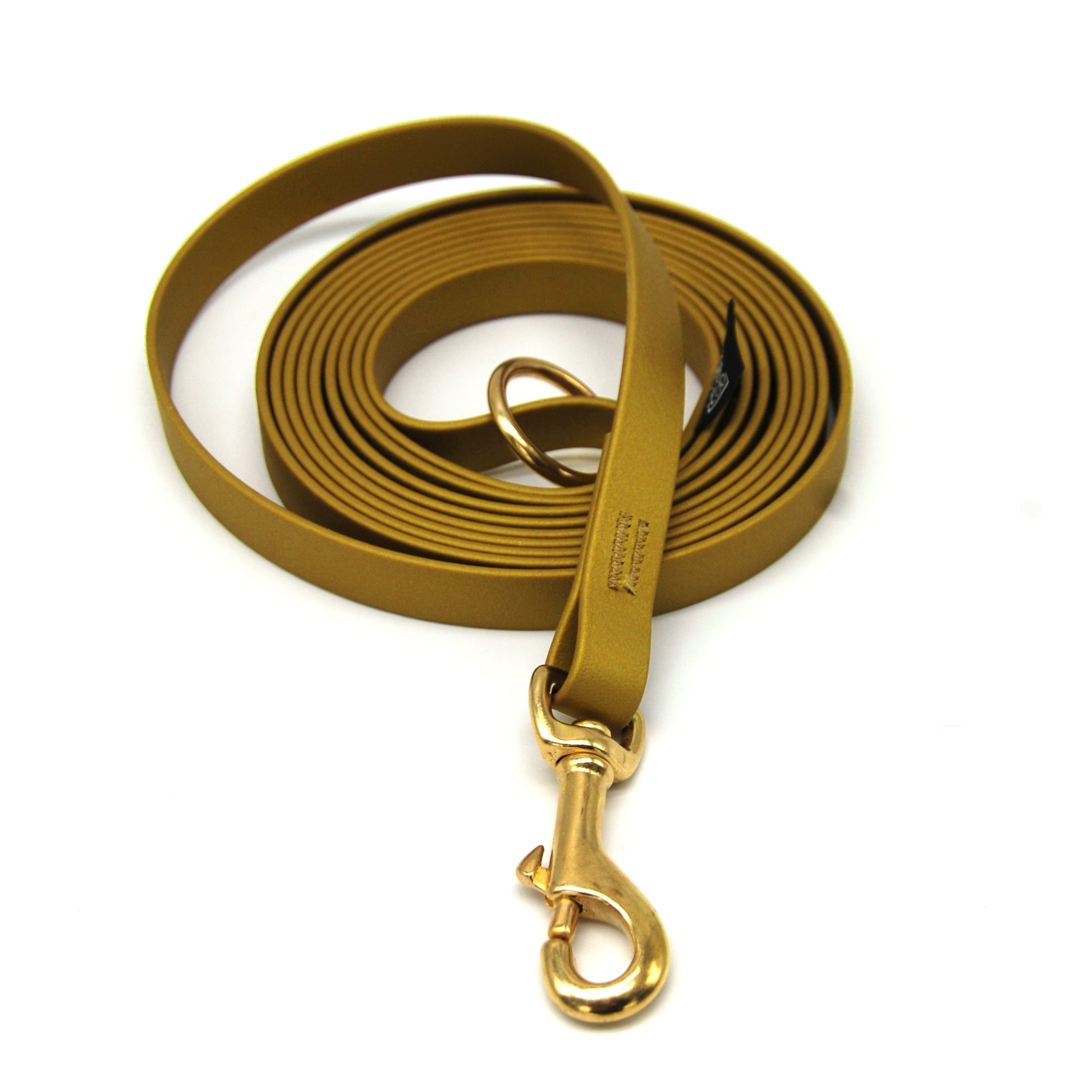 Guinzaglio per cani 3m Biothane - Gold - Connecto.dog