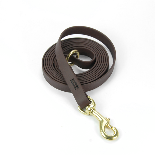 Guinzaglio per cani 3m Biothane - Marrone - Connecto.dog