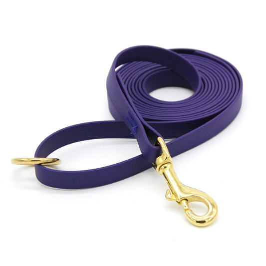 Guinzaglio per cani 3m Biothane - Viola - Connecto.dog
