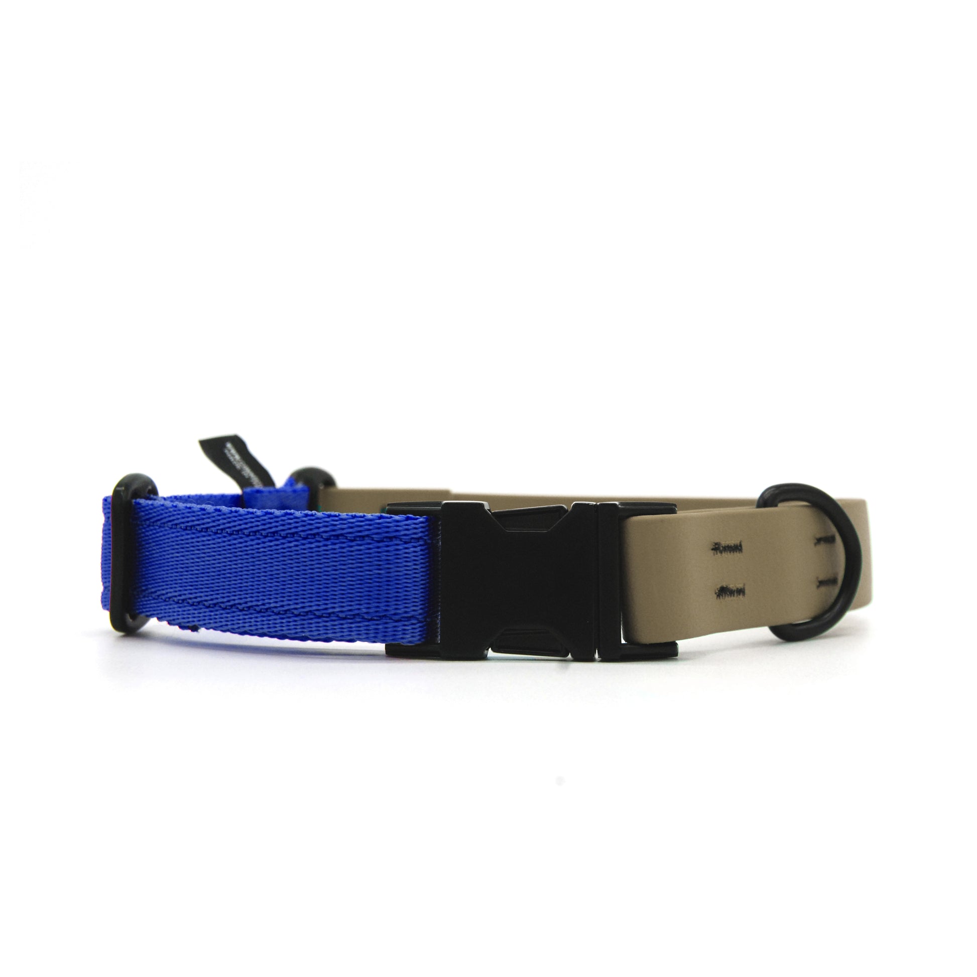Carnival collare per cani regolabile in biothane Khaki e polipropilene - Connecto.dog