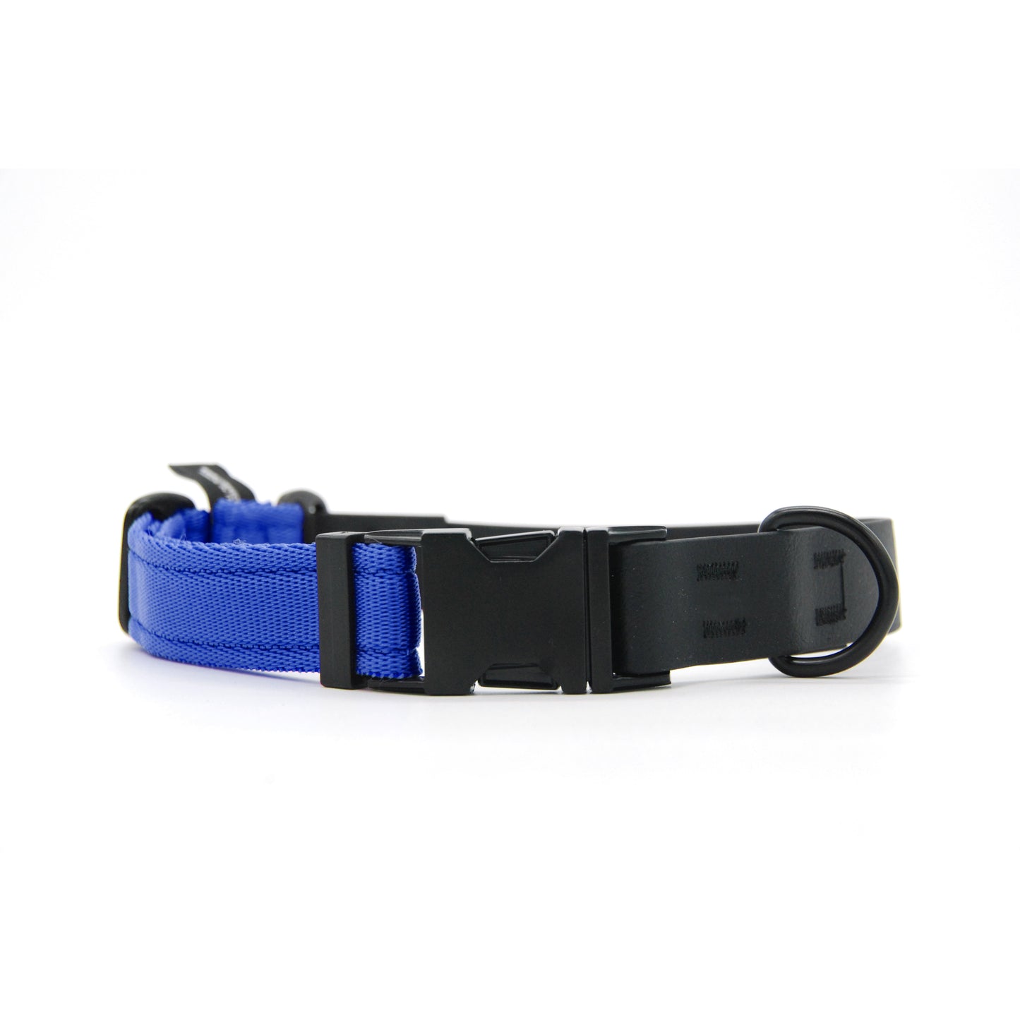 Carnival collare per cani regolabile in biothane nero e polipropilene - Connecto.dog