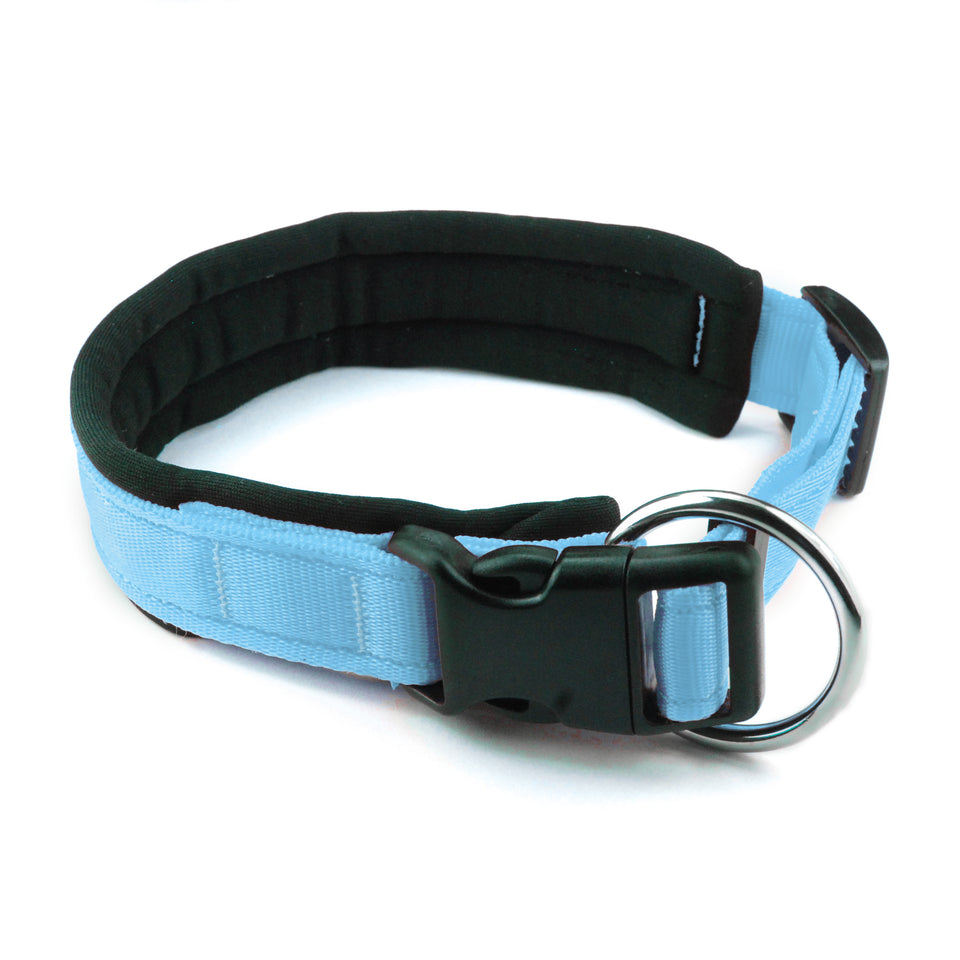 Collare per cani con imbottitura in neoprene sky – Yosemite Collection - Connecto.dog