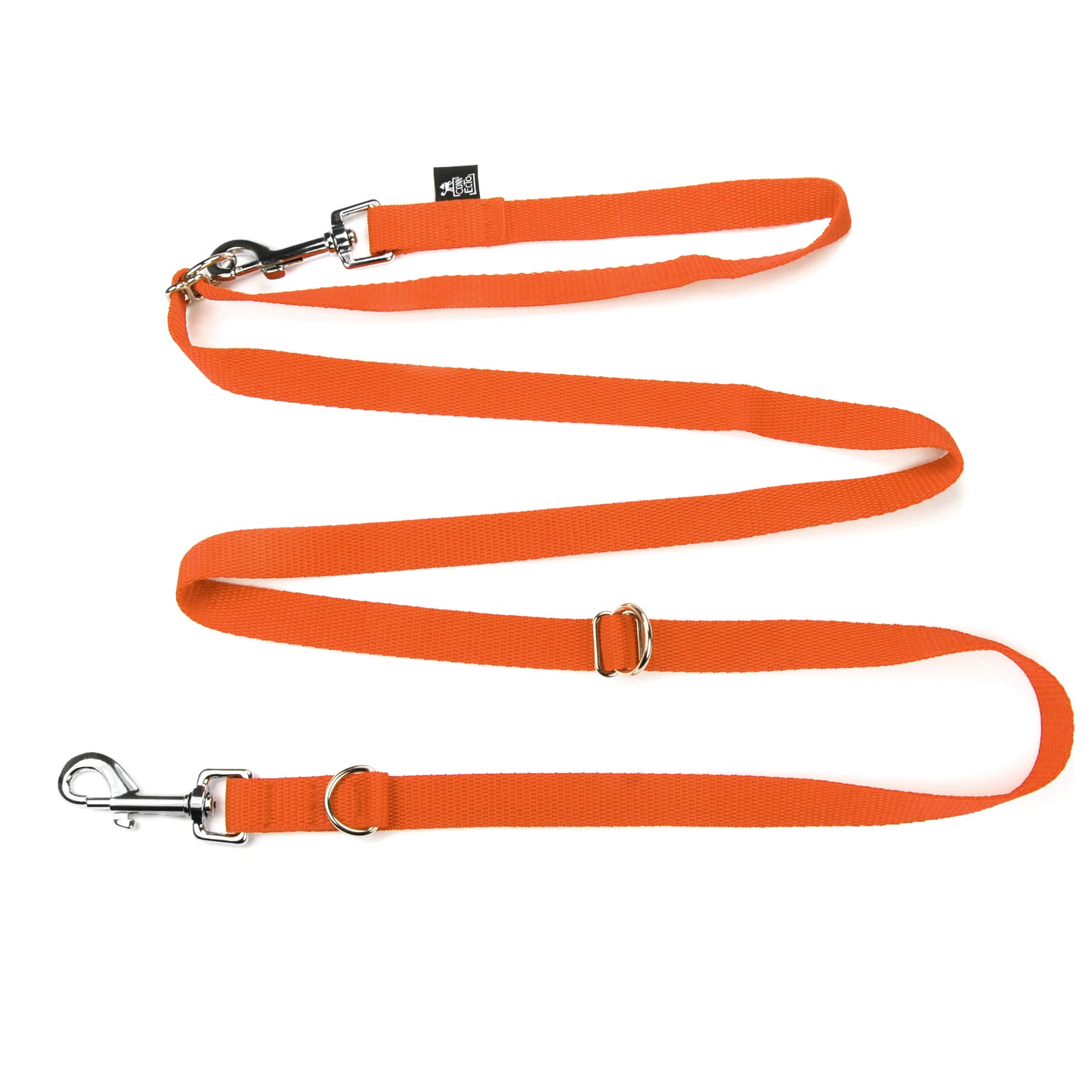 Guinzaglio per cani con doppio moschettone e anelli "La Ferrata" - Connecto.dog