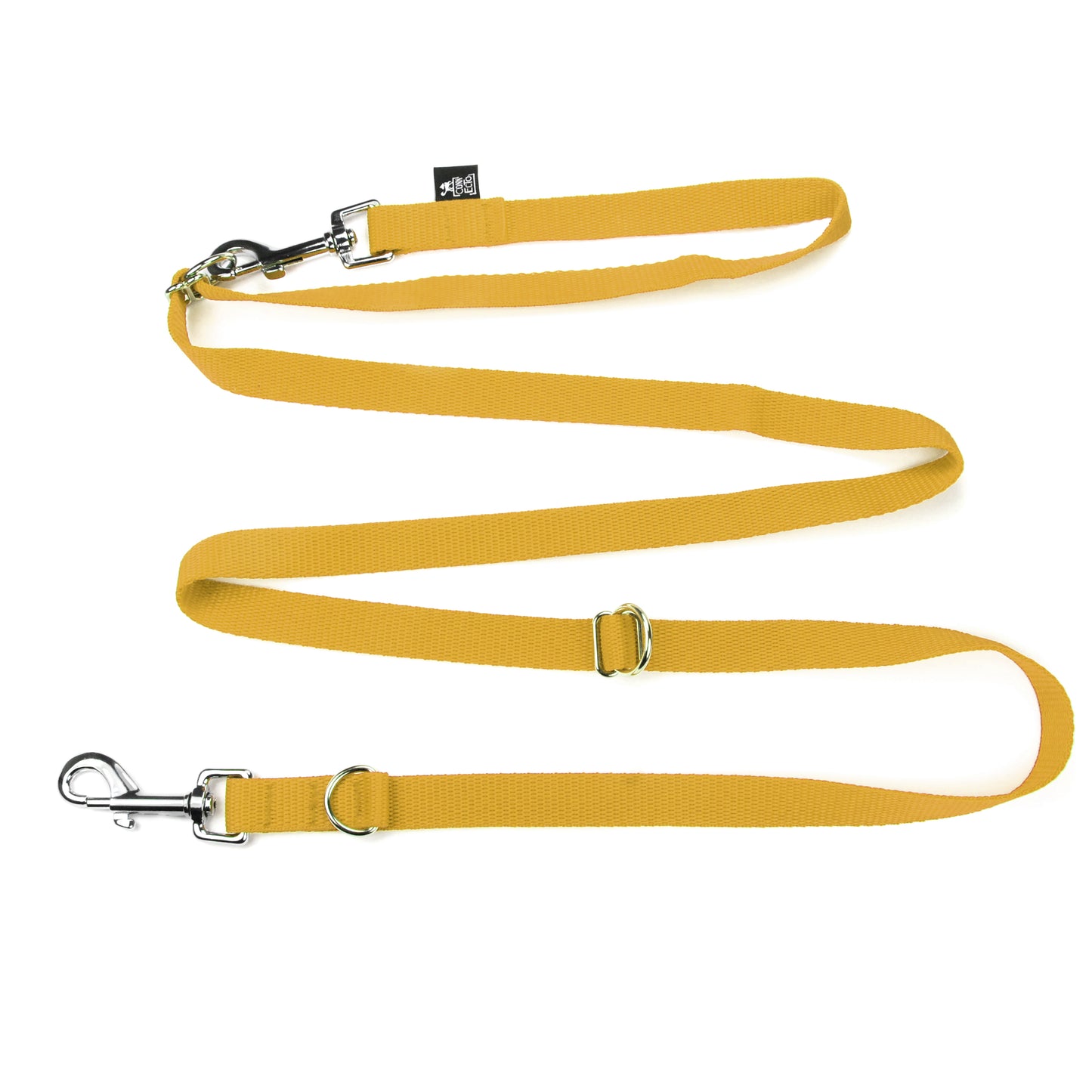 Guinzaglio per cani con doppio moschettone e anelli "La Ferrata" - Connecto.dog