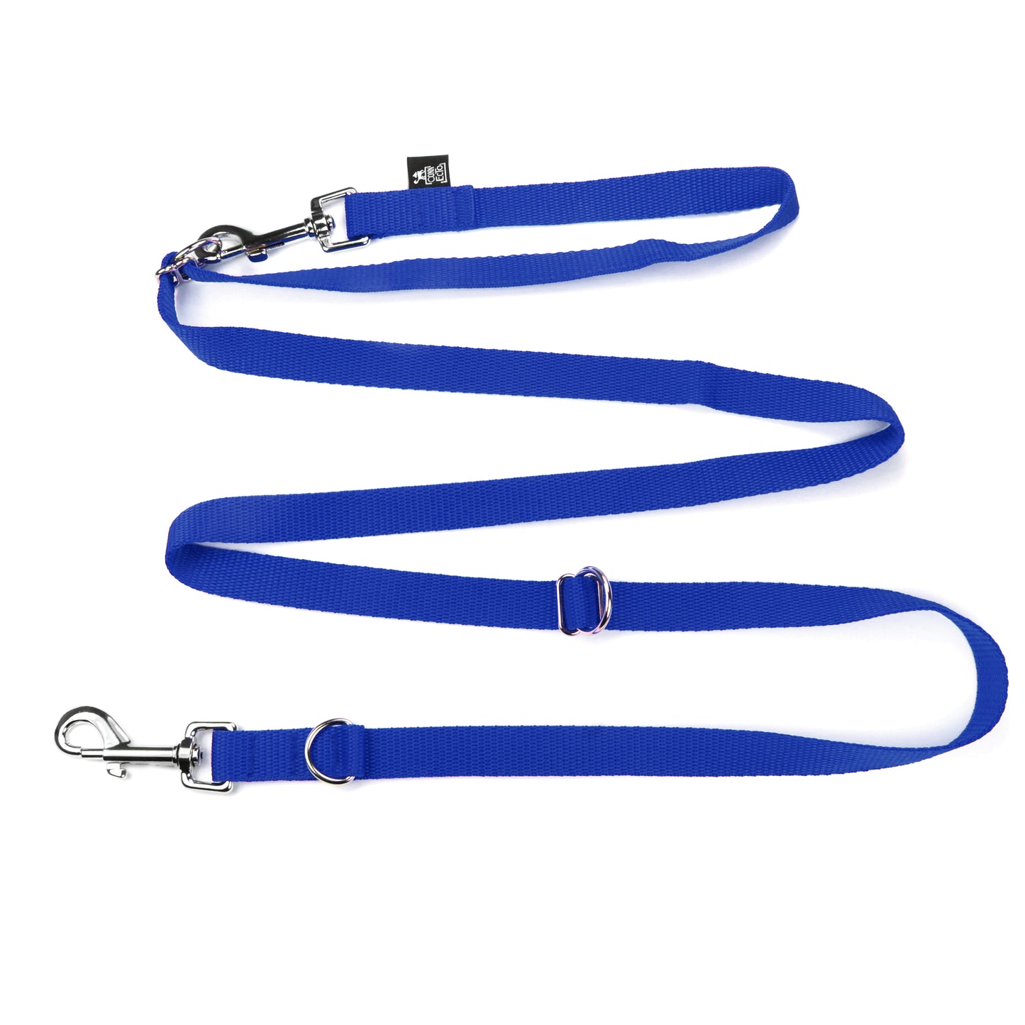 Guinzaglio per cani con doppio moschettone e anelli "La Ferrata" - Connecto.dog
