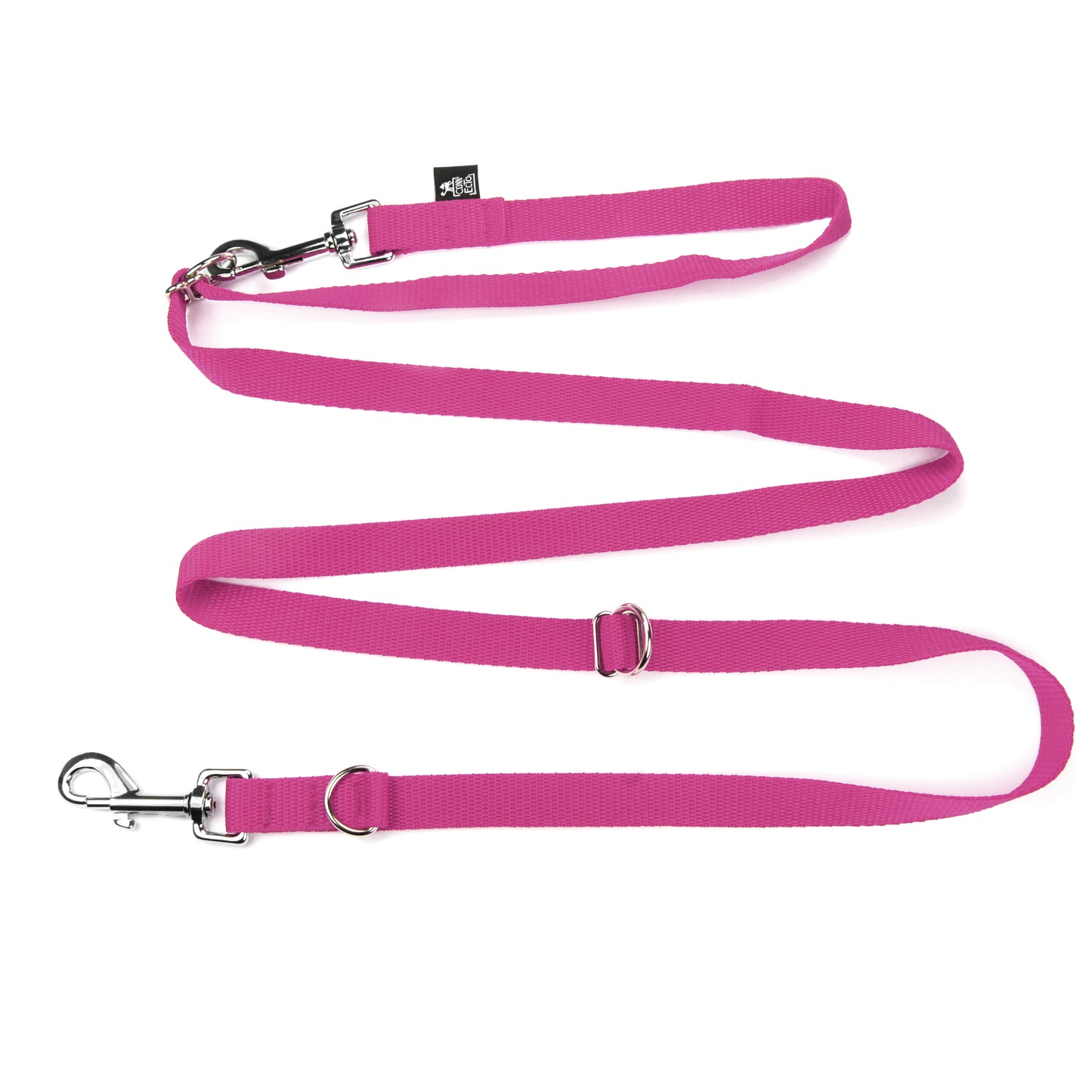 Guinzaglio per cani con doppio moschettone e anelli "La Ferrata" - Connecto.dog