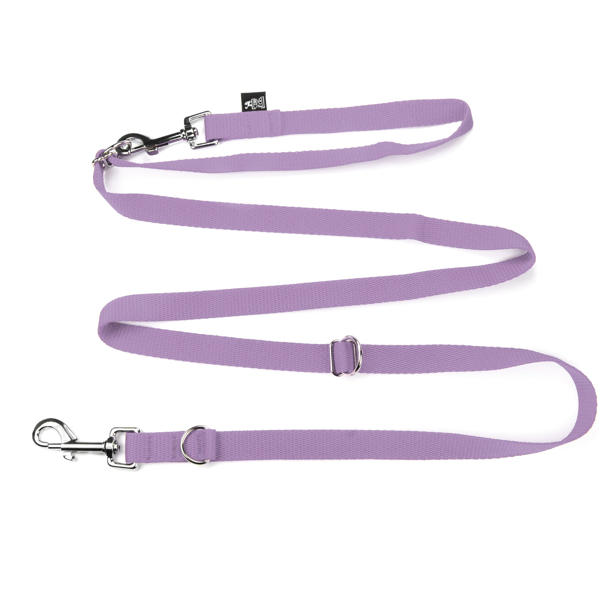 Guinzaglio per cani con doppio moschettone e anelli "La Ferrata" - Connecto.dog