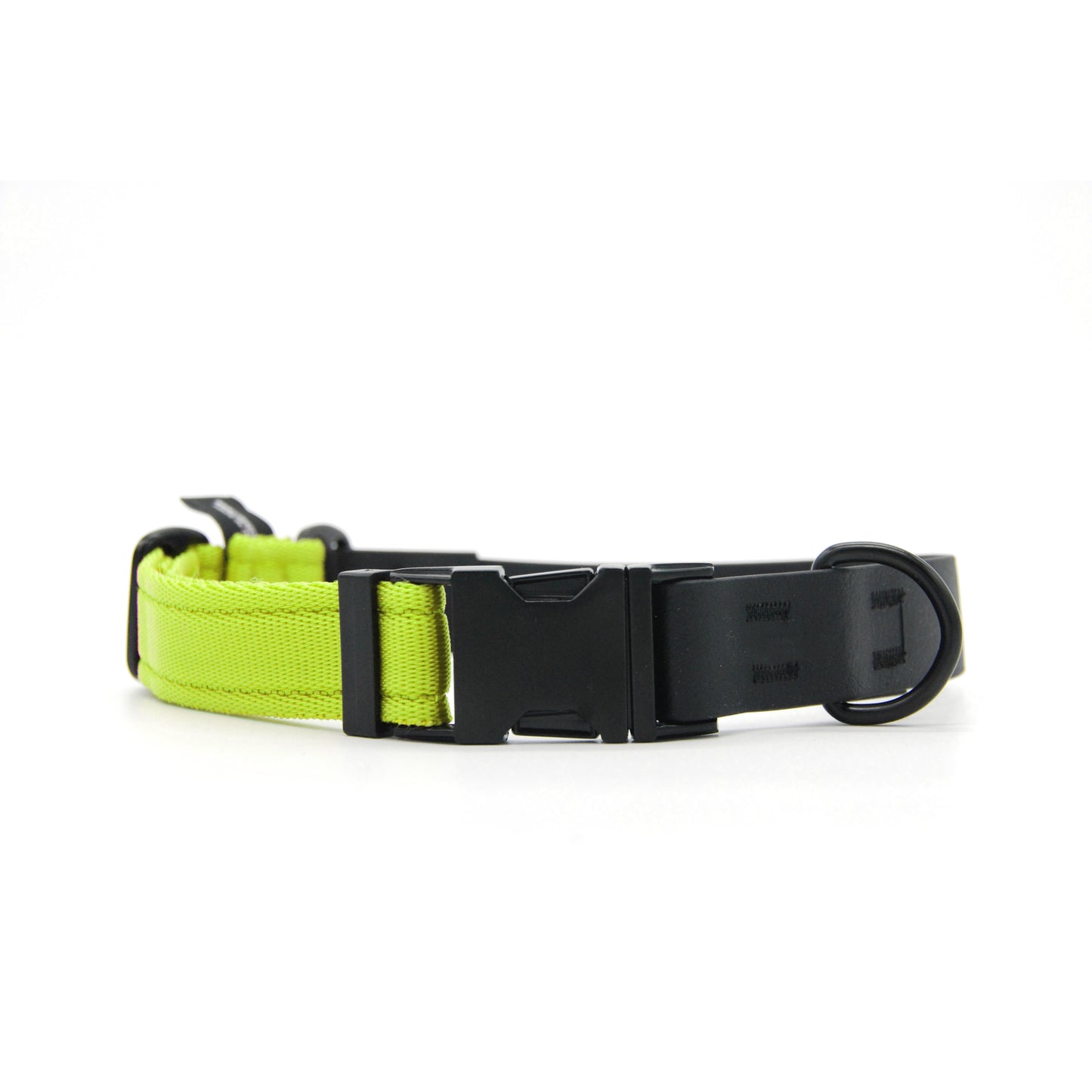 Carnival collare per cani regolabile in biothane nero e polipropilene - Connecto.dog