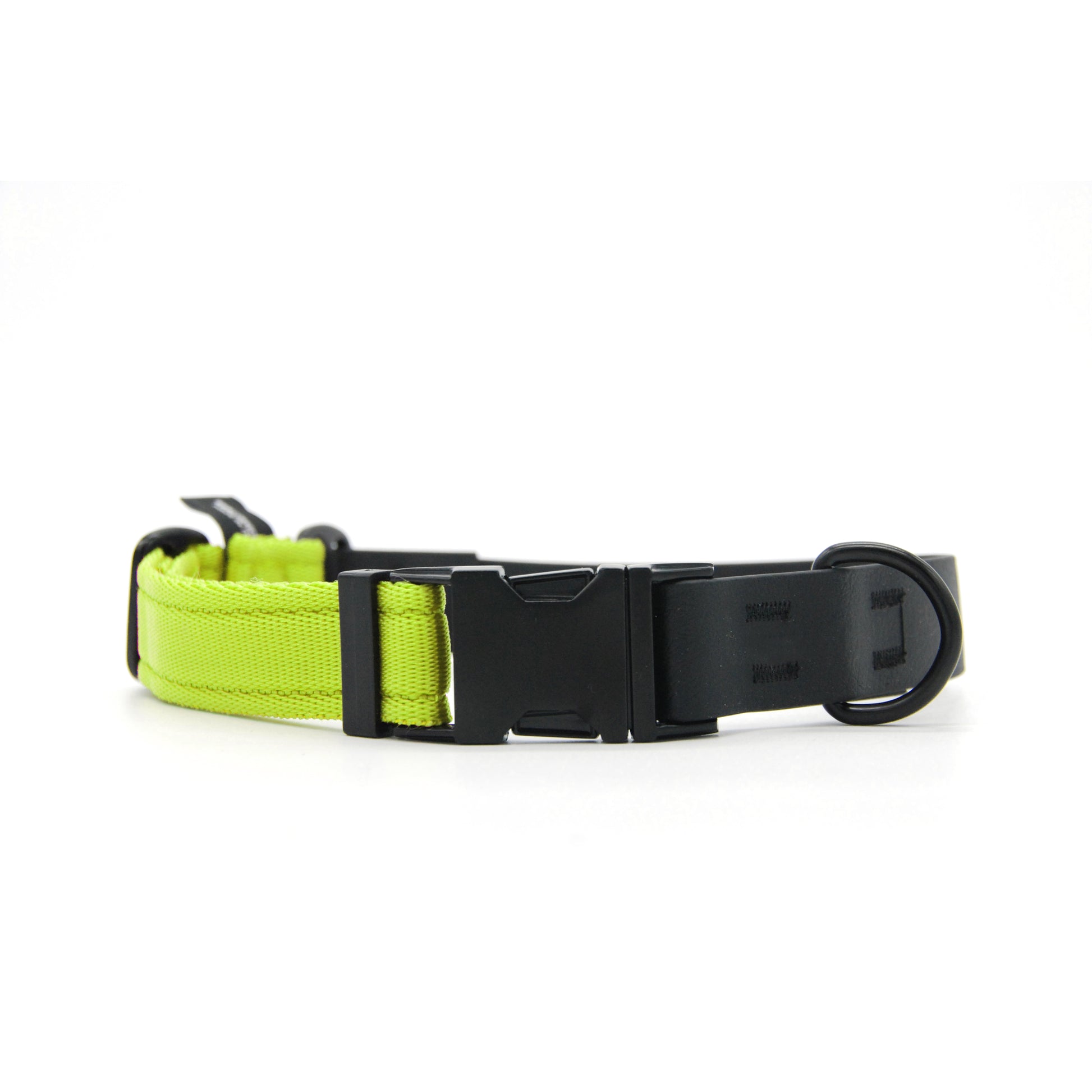 Carnival collare per cani regolabile in biothane nero e polipropilene - Connecto.dog