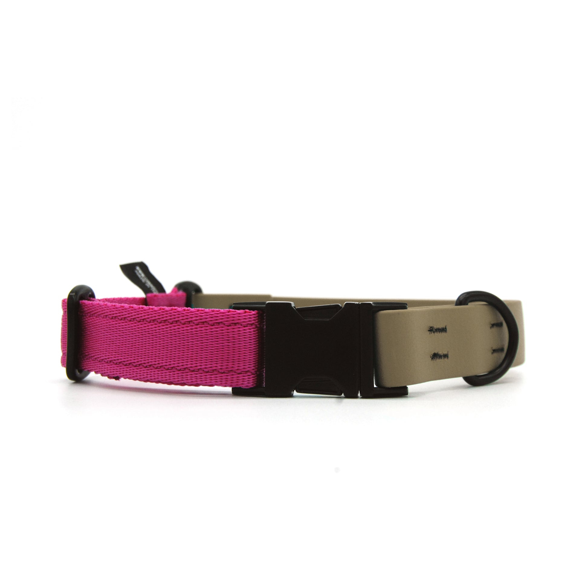Carnival collare per cani regolabile in biothane Khaki e polipropilene - Connecto.dog