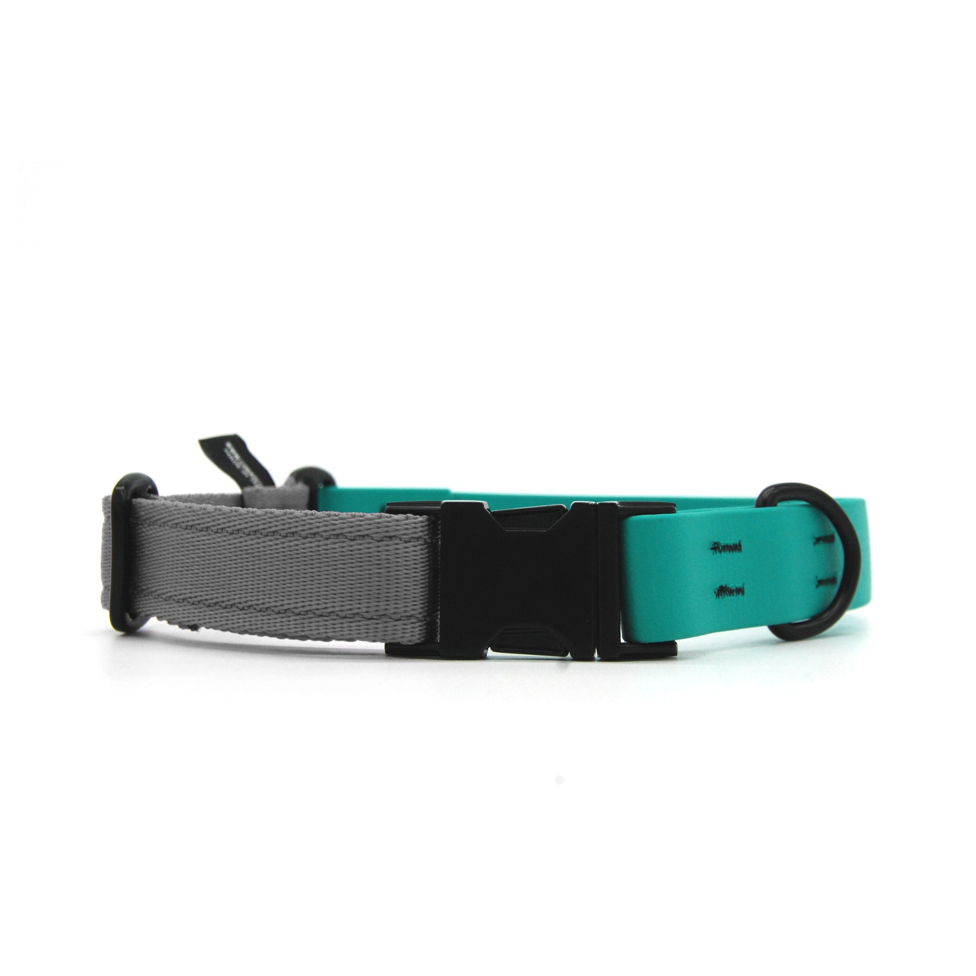 Carnival collare per cani regolabile in biothane Verde Smeraldo e polipropilene - Connecto.dog