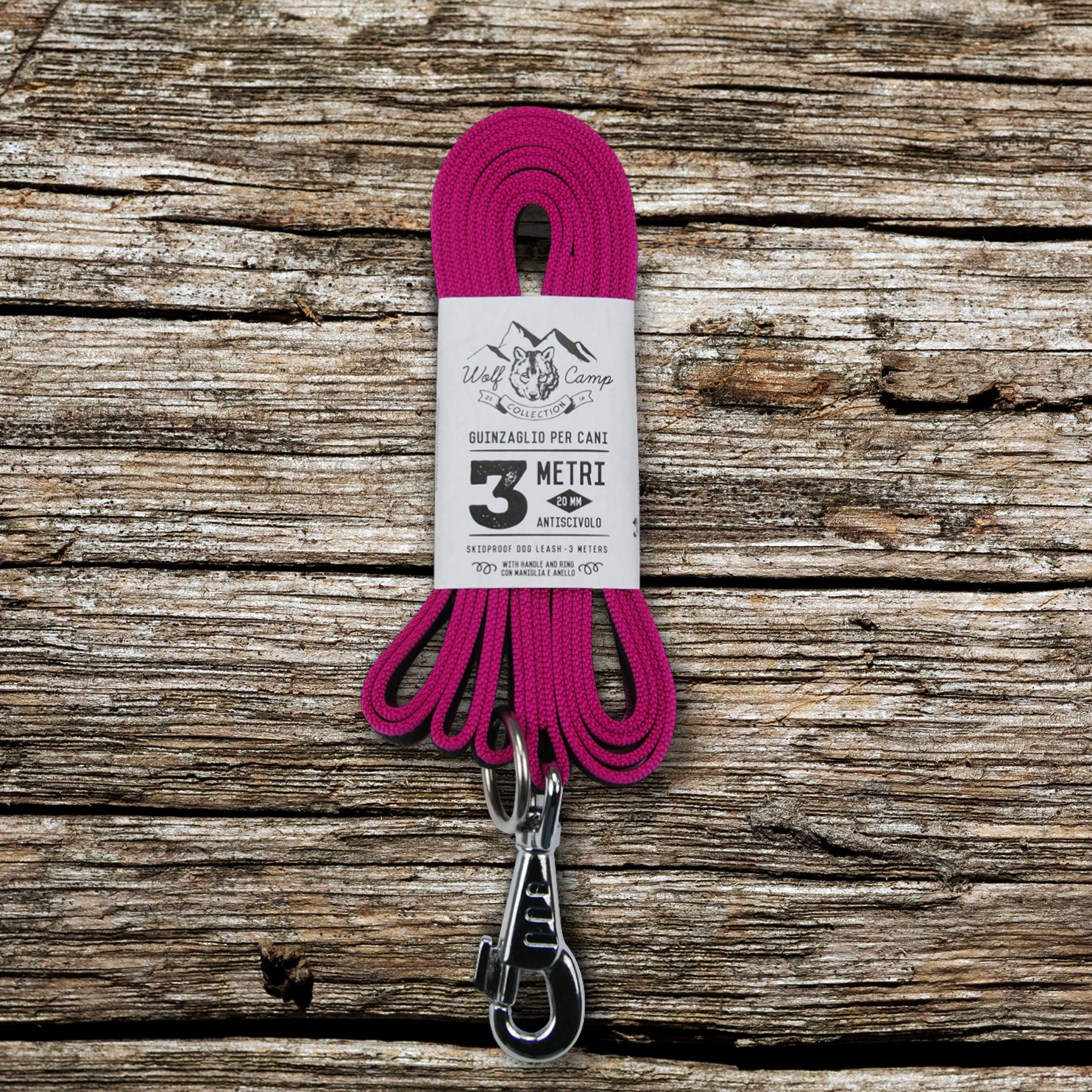 Guinzaglio per cani 3m - Colore Lotus Bloom - Connecto.dog