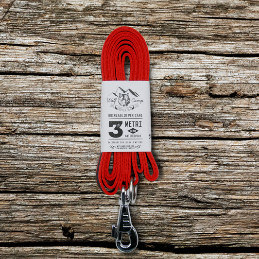 Guinzaglio per cani 3m  - Colore Fire - Connecto.dog