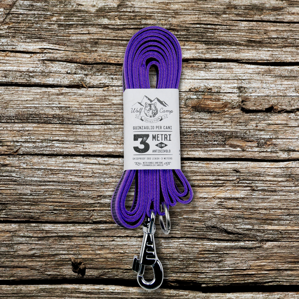 Guinzaglio per cani 3m - Colore Crocus - Connecto.dog