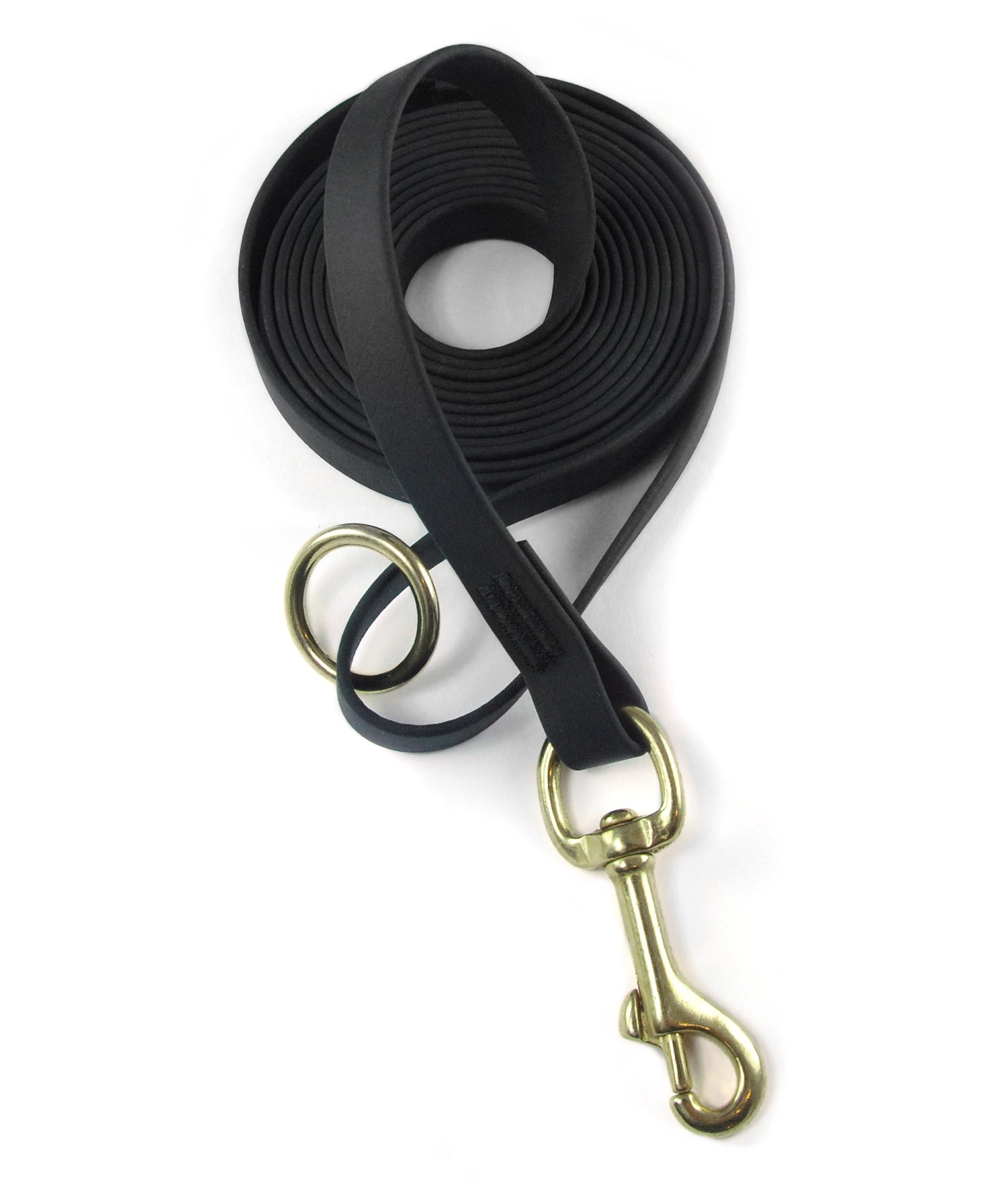 Guinzaglio per cani 3m Biothane - Nero - Connecto.dog