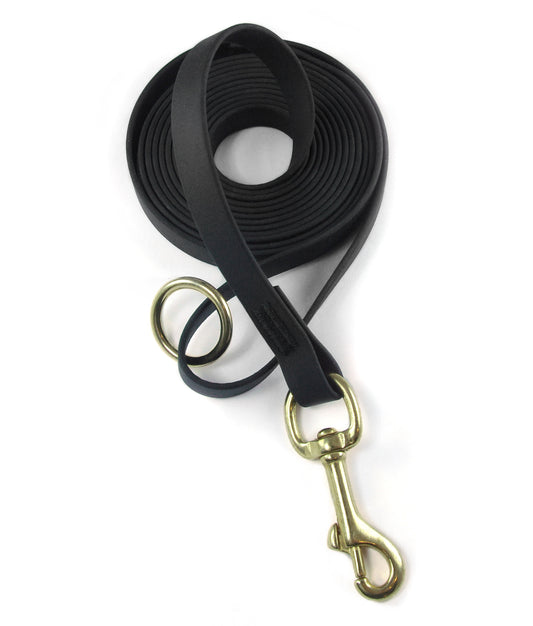 Guinzaglio per cani 3m Biothane - Nero - Connecto.dog