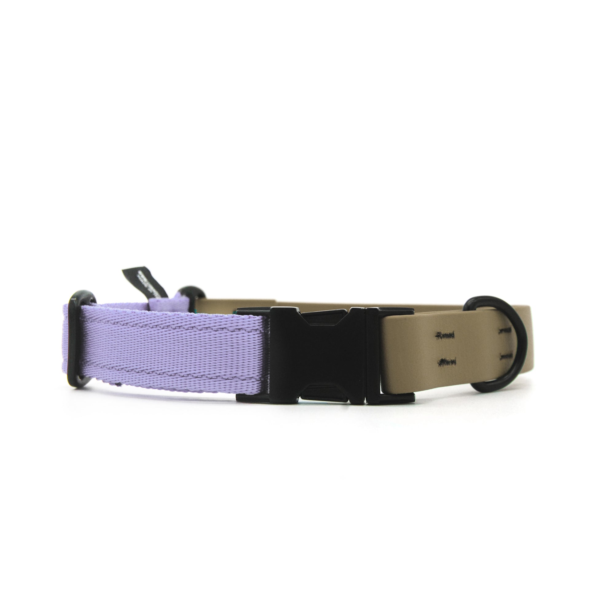 Carnival collare per cani regolabile in biothane Khaki e polipropilene - Connecto.dog