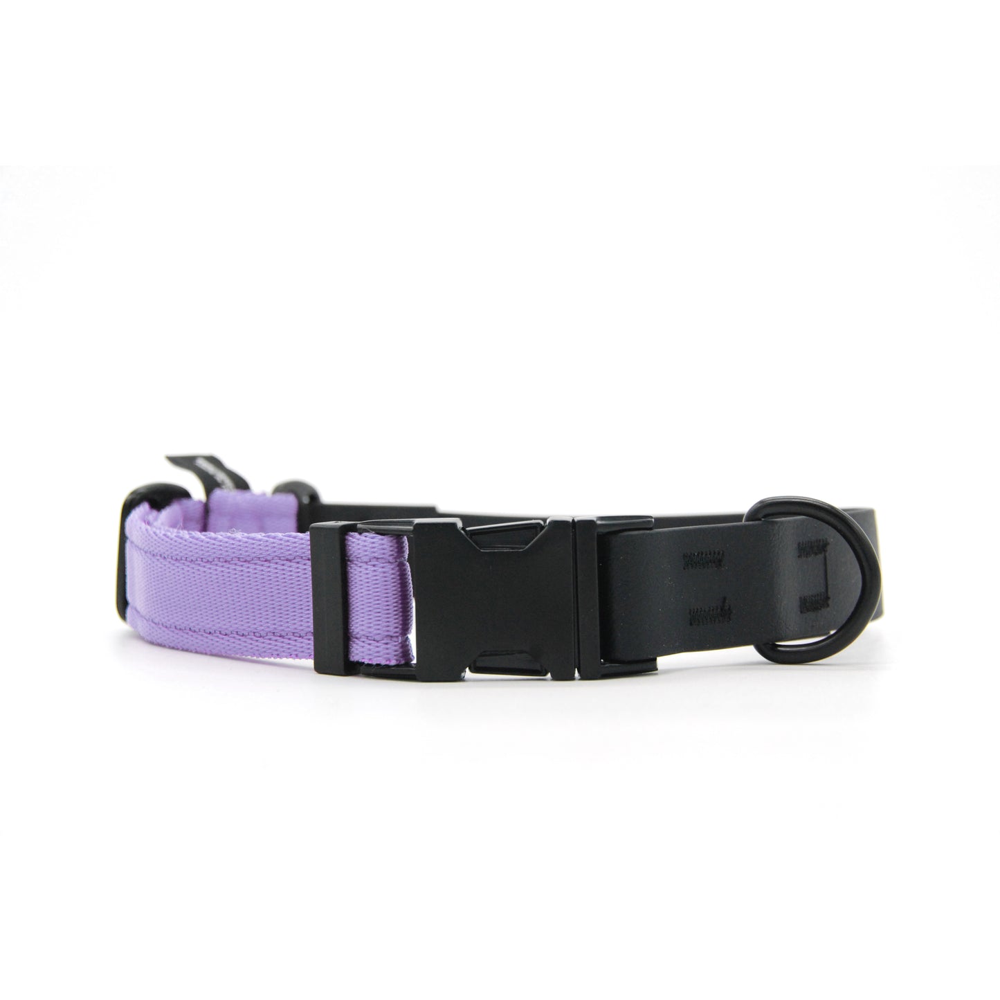 Carnival collare per cani regolabile in biothane nero e polipropilene - Connecto.dog