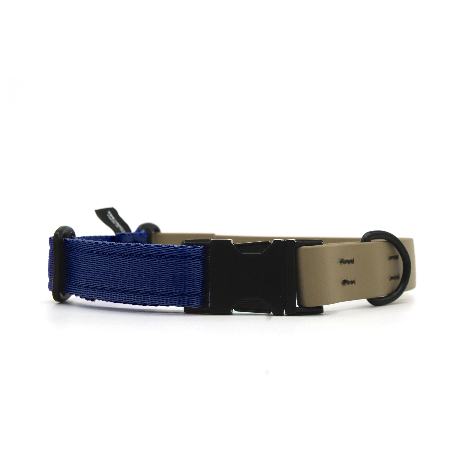 Carnival collare per cani regolabile in biothane Khaki e polipropilene - Connecto.dog