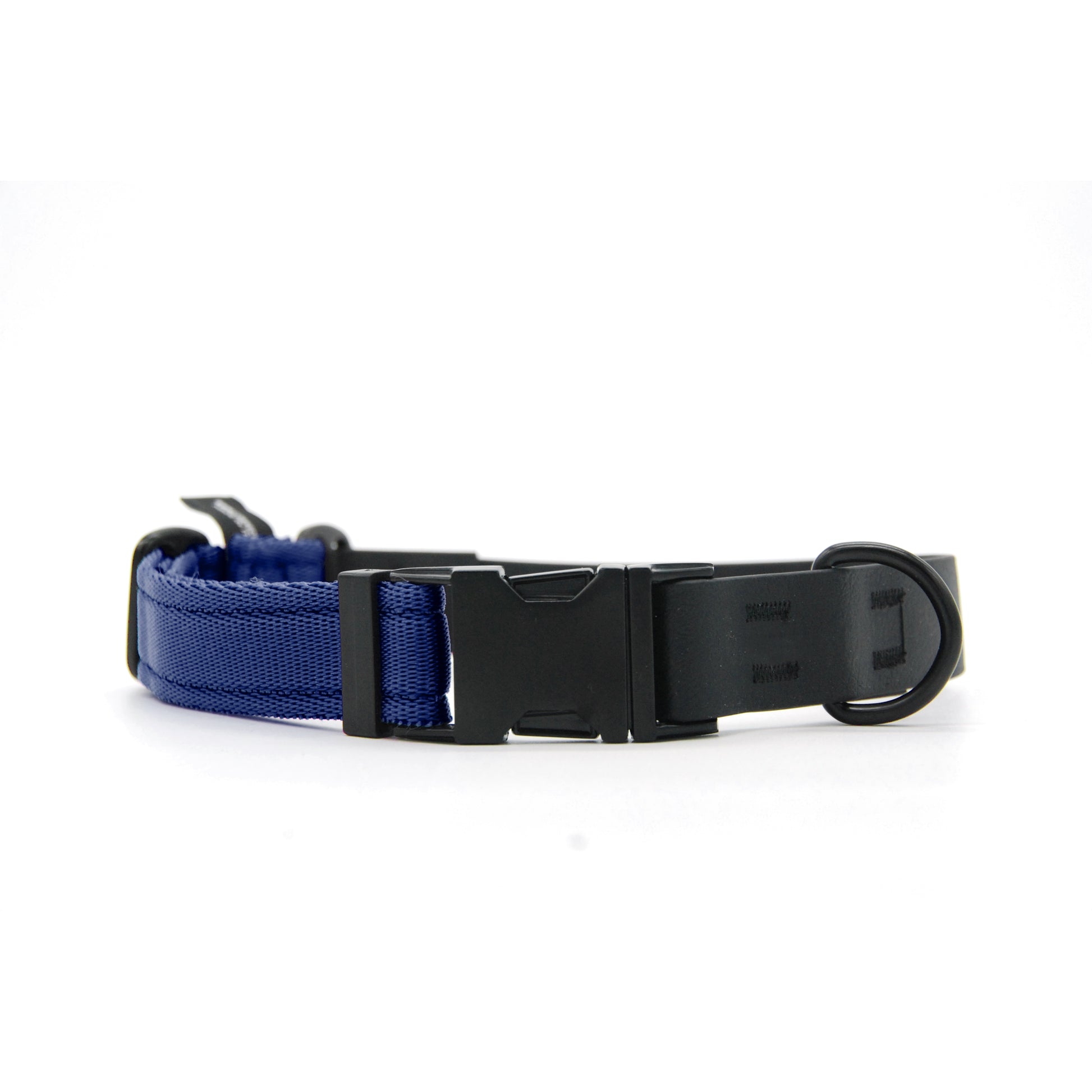 Carnival collare per cani regolabile in biothane nero e polipropilene - Connecto.dog