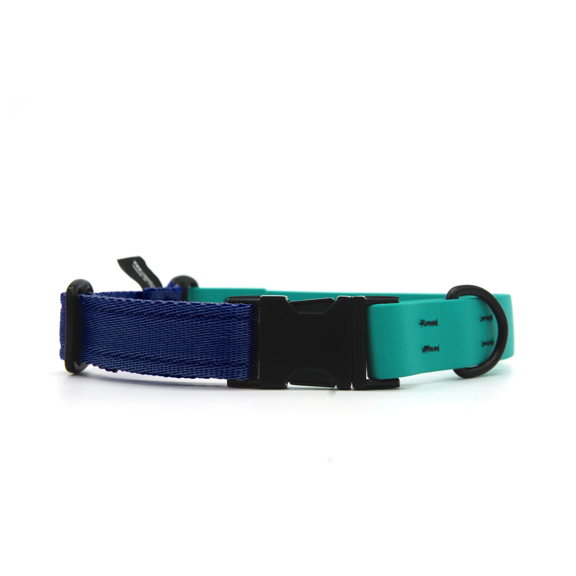 Carnival collare per cani regolabile in biothane Verde Smeraldo e polipropilene - Connecto.dog