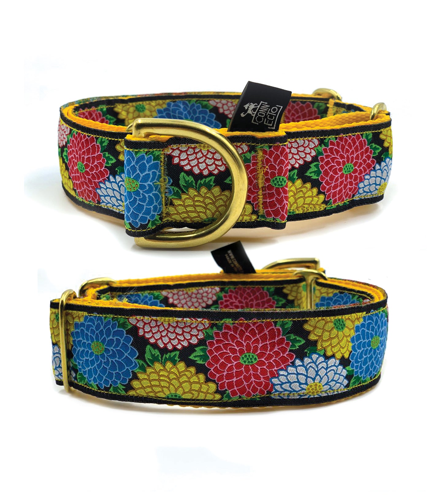 Collare martingala per levrieri jacquard - Connecto.dog
