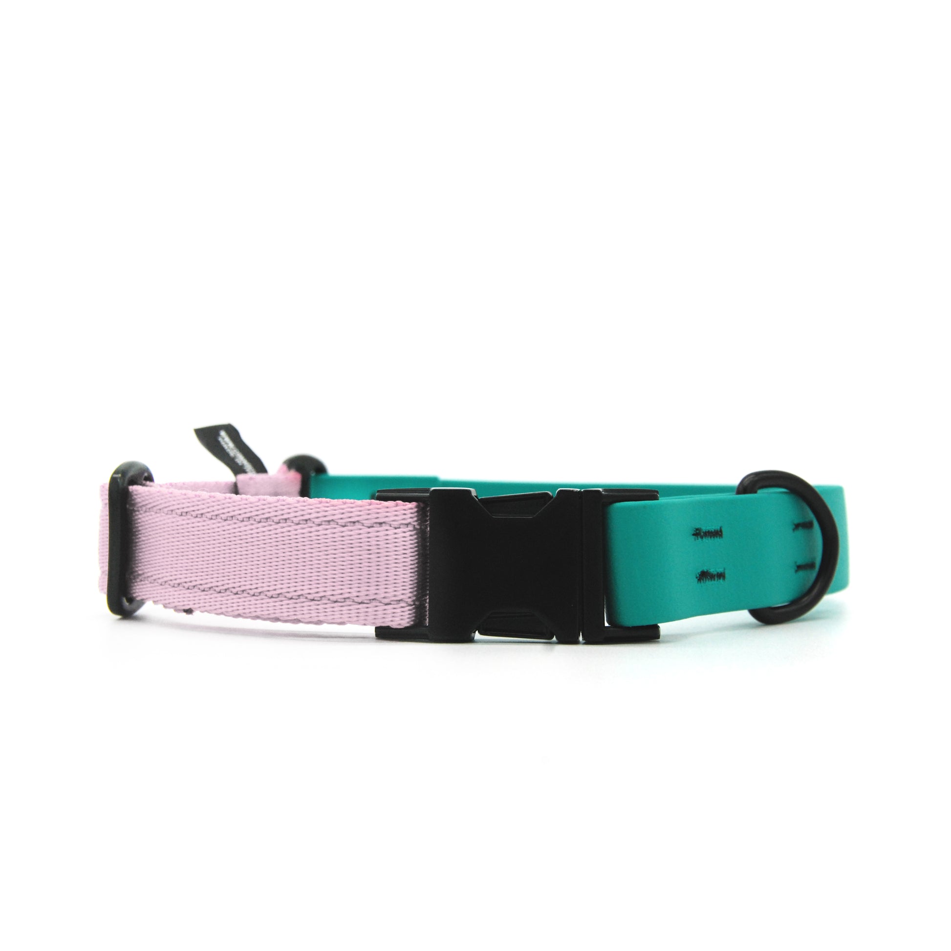 Carnival collare per cani regolabile in biothane Verde Smeraldo e polipropilene - Connecto.dog