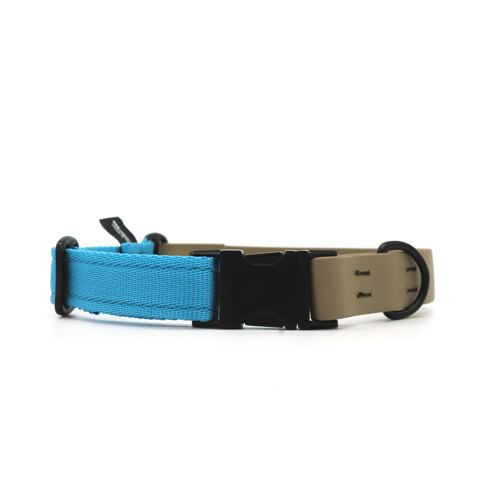 Carnival collare per cani regolabile in biothane Khaki e polipropilene - Connecto.dog