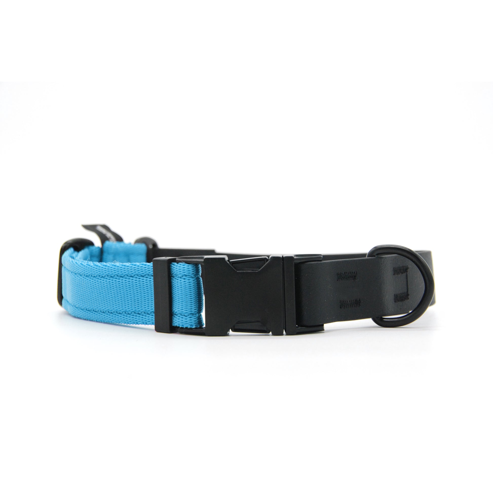 Carnival collare per cani regolabile in biothane nero e polipropilene - Connecto.dog