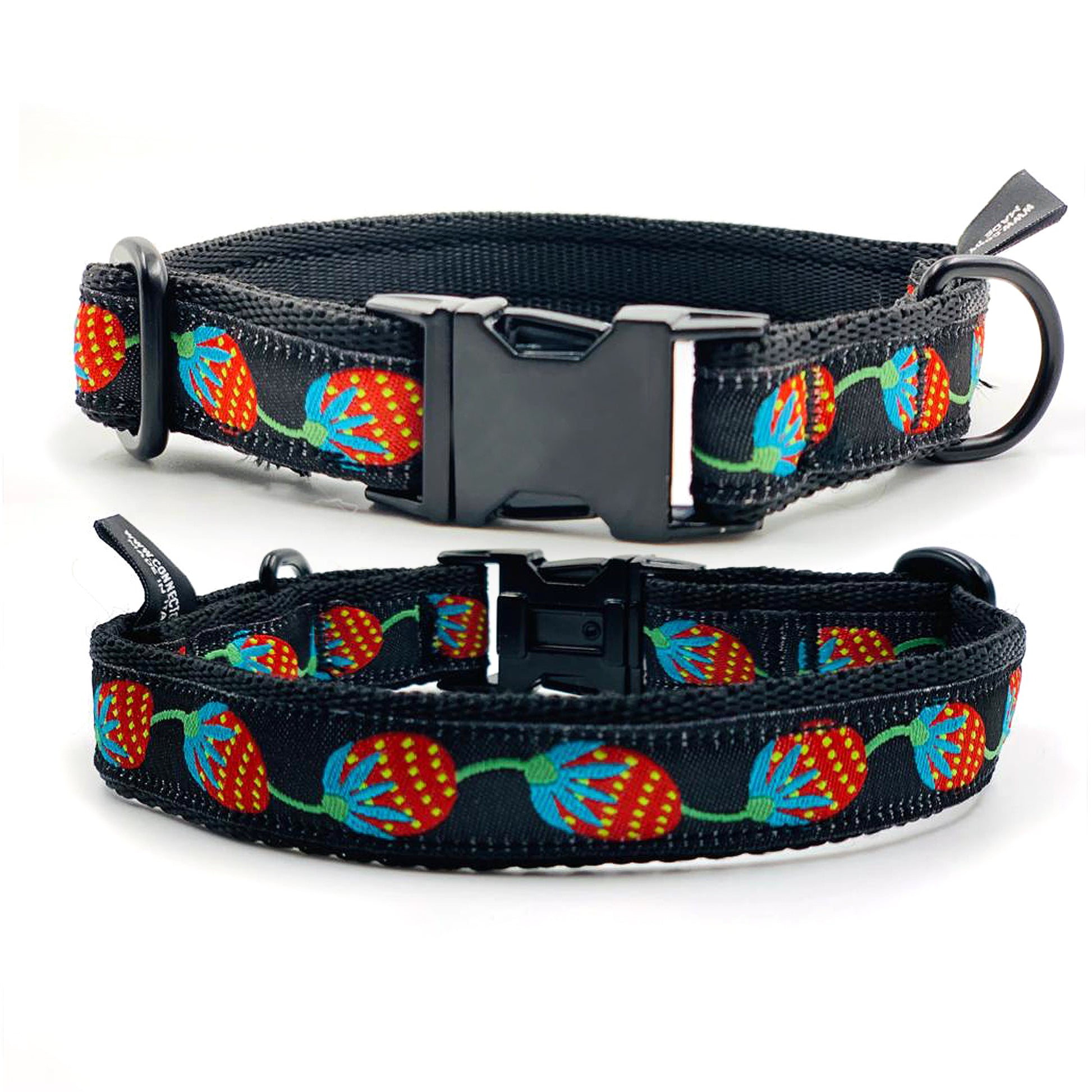 OhMyDog! Collare per cani Strawberry field furever - Connecto.dog