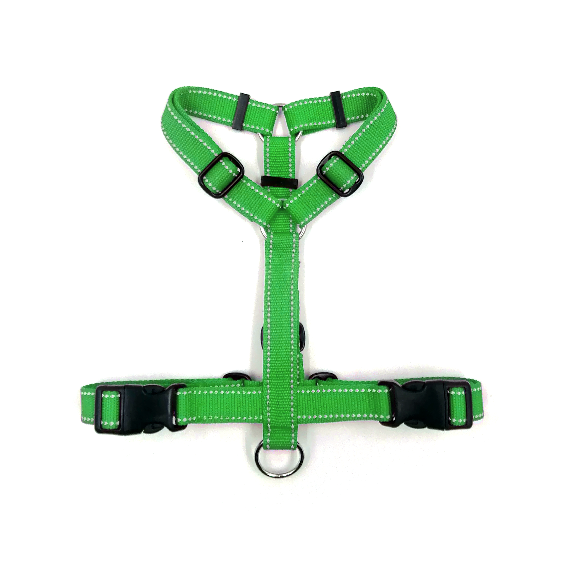 Pettorina Cane LED Ricaricabile PETTY - Imbracatura Antistrappo, Luci Fino A 500m, Taglia XXXS, Verde - Foto 8