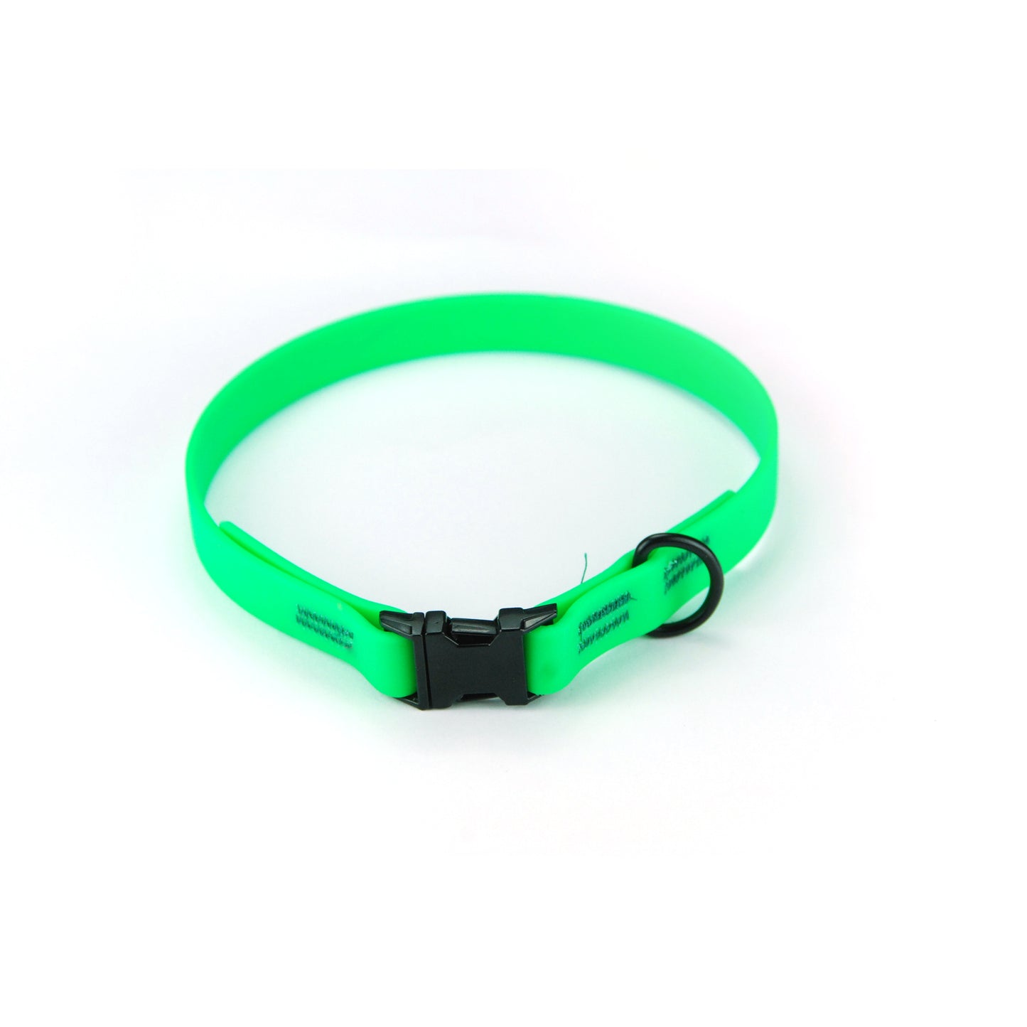 Collare per cani fisso in Biothane®  Verde - Connecto.dog