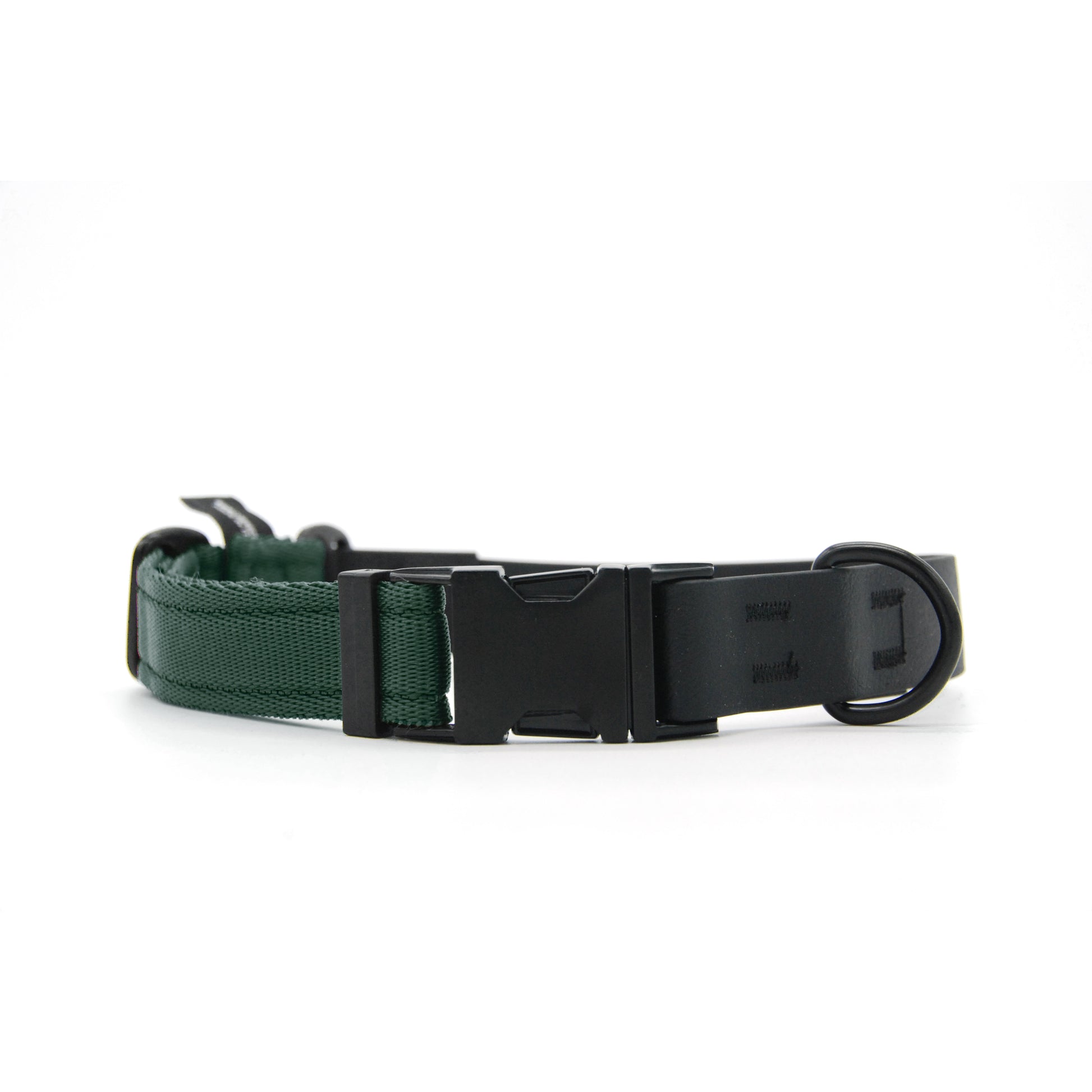 Carnival collare per cani regolabile in biothane nero e polipropilene - Connecto.dog